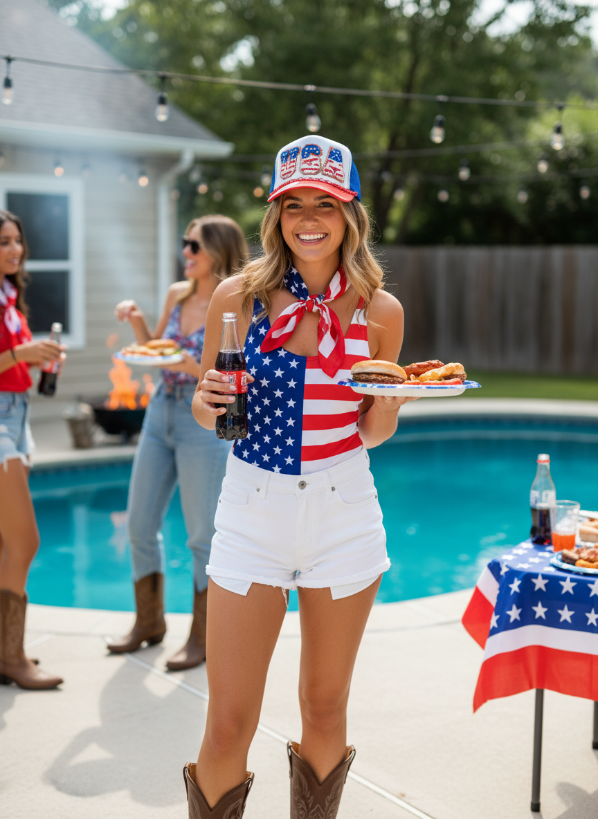 USA ‘Merica Trucker Hat