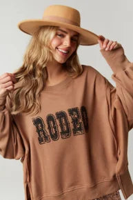 Mocha Rodeo Sweatshirt