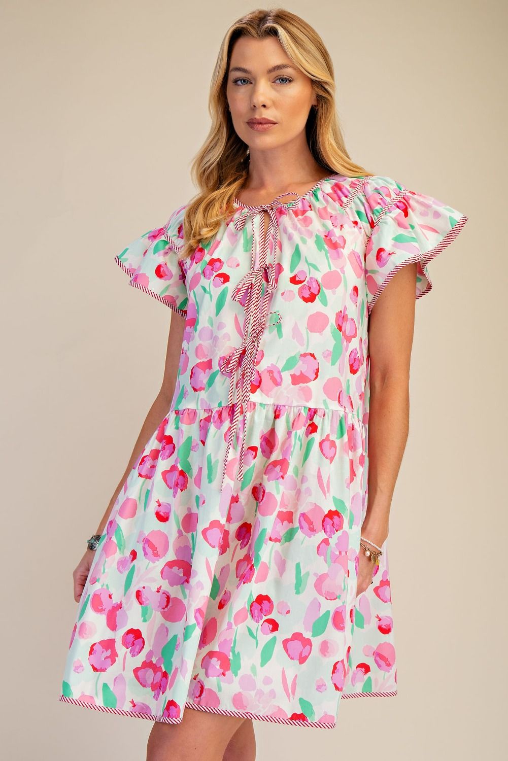 Easter Dress Blush Mint